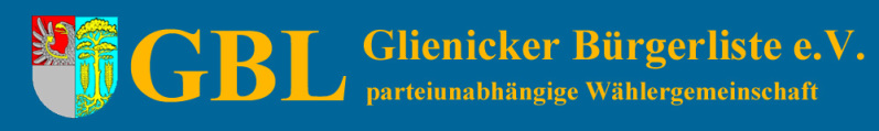 Glienicker Bürgerliste e.V. Logo